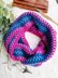 Pretty Puff Stitch Infinity Scarf