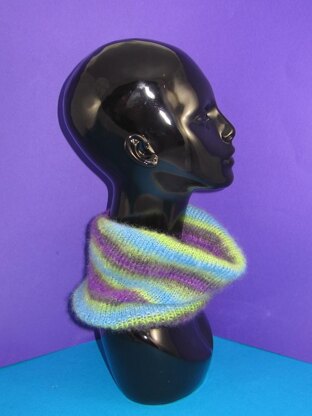 Angel Prints Mohair Cowl