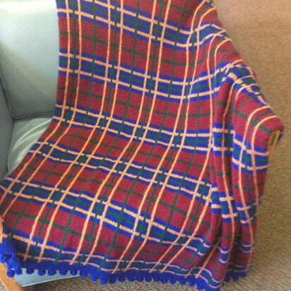 Tartan / Plaid Afghan