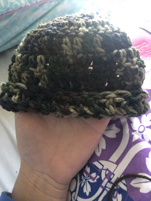 camo hat