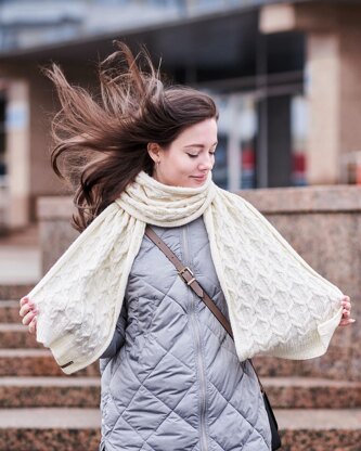 Carl & Clara Scarf - knitting pattern