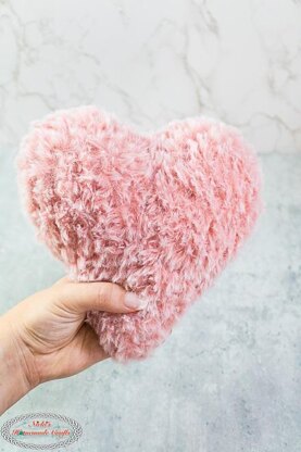 Faux Fur Heart