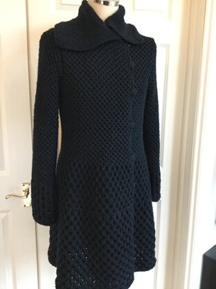 Knitted coat