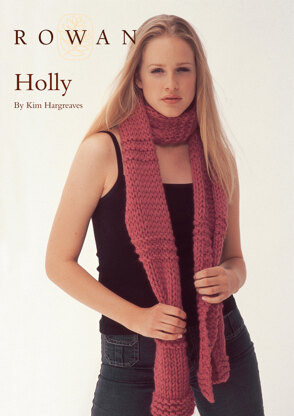 Holly Scarf in Rowan Big Wool