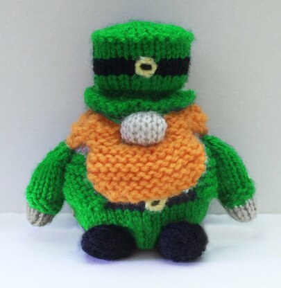 Lucky Leprechaun choc orange cover / toy