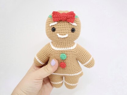 Gingerbread Lady Amigurumi