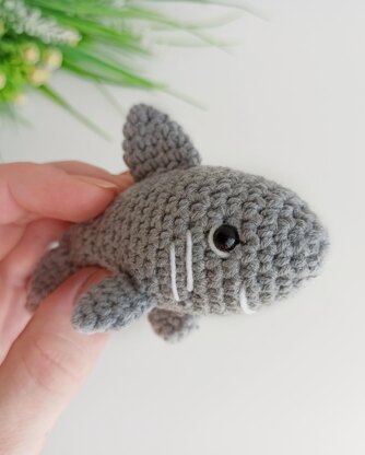 Baby shark discount crochet pattern free