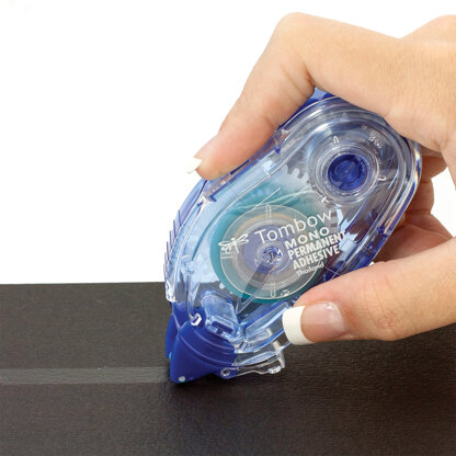 Tombow Mono Adhesive Refill Permanent Value Pack 3/Pkg - .33"X39' Each, For Use In 62106