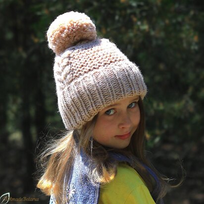 Martha cable hat