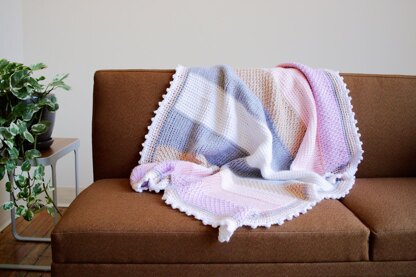 Sweet Stripes Baby Blanket