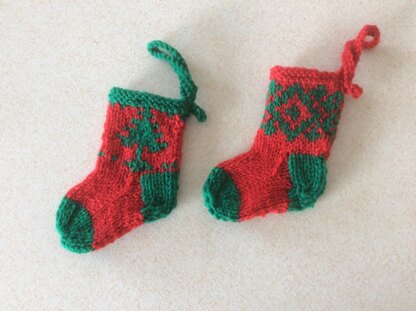 Mini Christmas Stockings