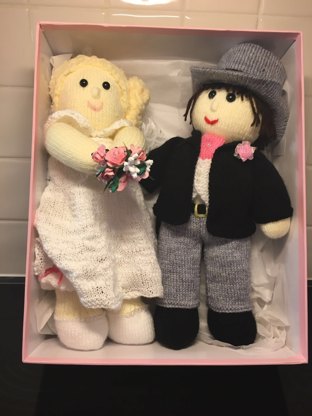 bride and groom keepsake