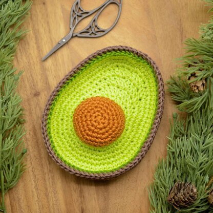 Avocado Tray and Pin Cushion