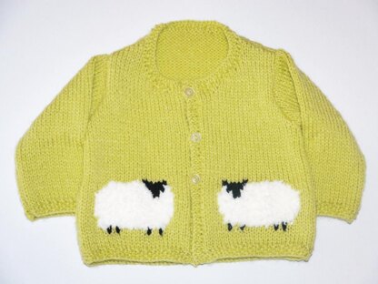 Baby Sheep Jacket and Hat