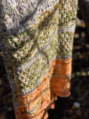 Forager Bees Shawl