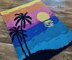 Tropical Sunset Blanket