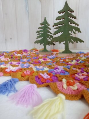 Forest Flower Blanket