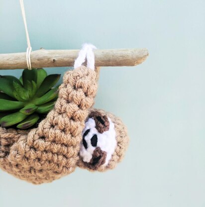 Hanging Sloth Planter