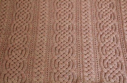 Aberdeen Cable Blanket