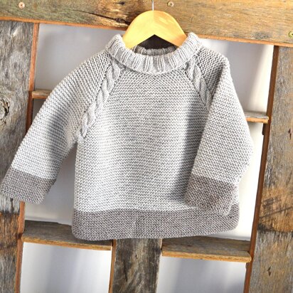 Driftwood Sweater, Top Down - P127