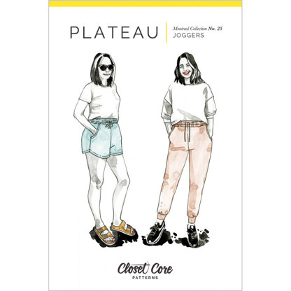 Closet Core Patterns Plateau Joggers CCP025 - Sewing Pattern