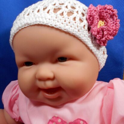 Lace-work Baby Cloche