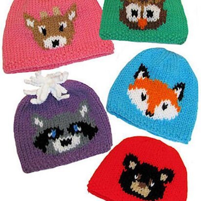 Forest Friends Hats to Knit