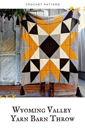 Wyoming Valley Yarn Barn Throw