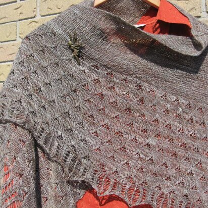 Battle-Weary Dragon Shawl