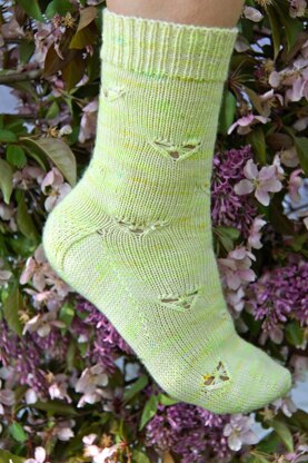 Cabbage Butterfly Socks