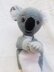 Osi, the Koala, amigurumi hand puppet