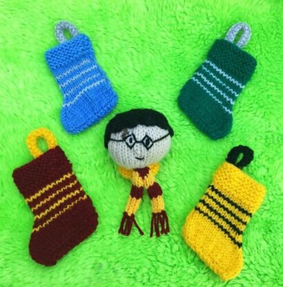 Harry Potter with Bauble Decorations