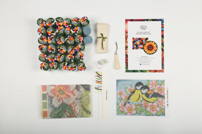 Craft Buddy Birds Rug Latch Hook Kit