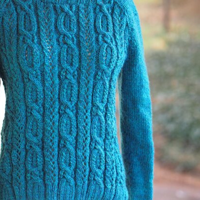 Variegated Yarn Tales: DWJ, Sweater Knitter Extraordinaire