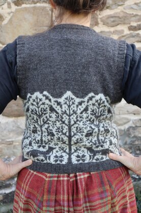 Prof. Simard's forestry waistcoat