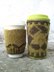 Green Travel Mug Cozies (set of 2 designs)