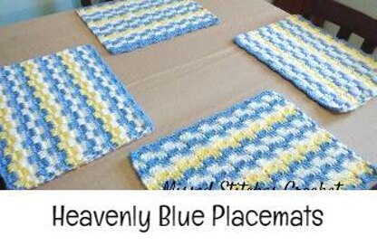 Heavenly Blue Placemats