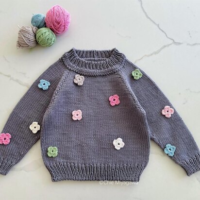 Floral Cotton Jumper