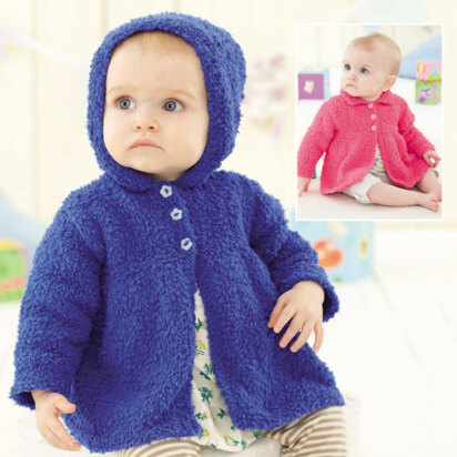 Jackets in Sirdar Snuggly Snowflake DK - 4822 - Downloadable PDF