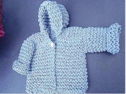 138, KNITTING PATTERN, BABY CARDIGAN