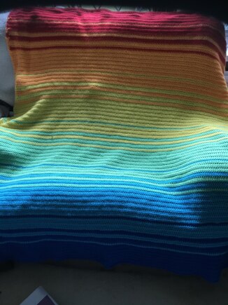 Caron Spectrum Afghan #2