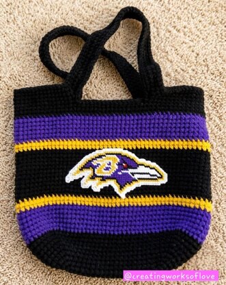 Baltimore Sports Tote Bag