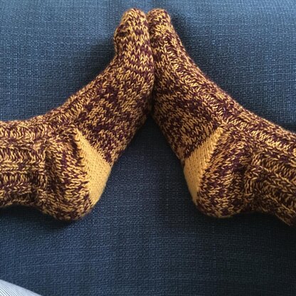 Instant Winter Socks (Cuff Down)