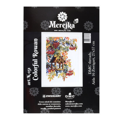 Merejka Colorful Rowan Cross Stitch Kit