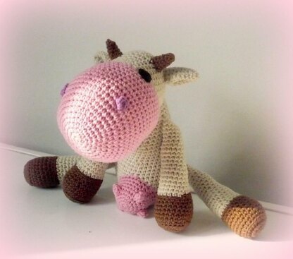 Crochet Cow Lisa