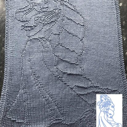 Nr. 210 Disney Rapunzel guest towel