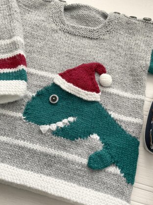 Santa Saurus Sweater