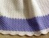 CROCHET Baby Blanket / Afghan - Winter Frost