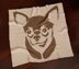 Beginner-friendly Chihuahua Blanket C2C CROCHET PATTERN Toy Dog Face Throw Mexican breed