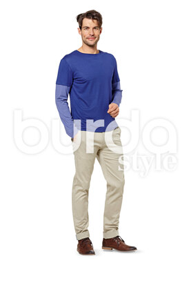 Burda Style Shirt B6602 - Paper Pattern, Size 6-20, 34-46